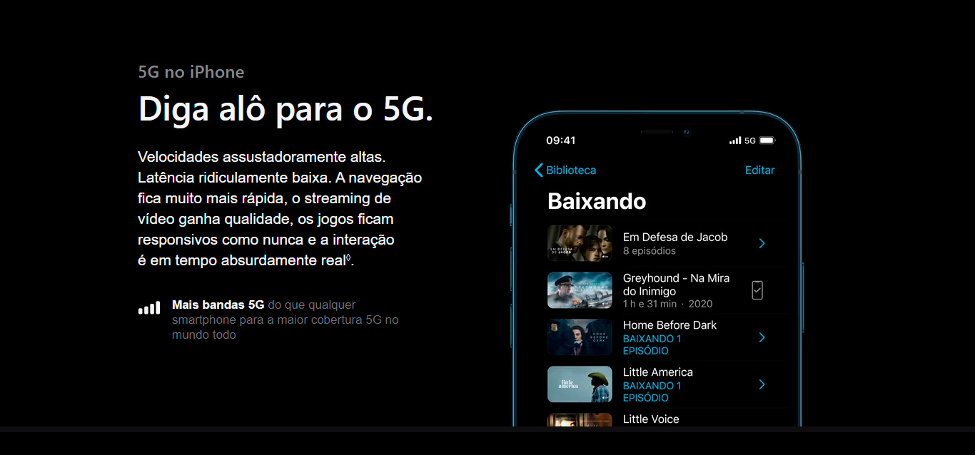 iPhone 12 Pro Max Apple Azul Pacífico 512GB Desbloqueado - MGDL3BZ/A